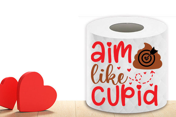 Aim Like Cupid Toilet Paper Svg Graphics