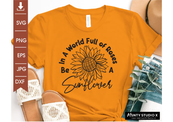 Be a Sunflower Svg: Graphics and Crafts for Brand Expression