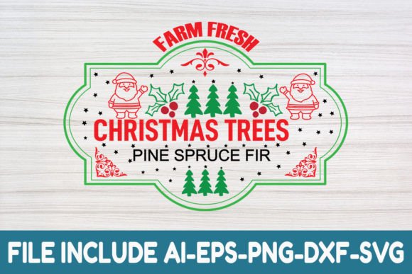 Farmhouse Christmas Sing Svg - Farm Fresh