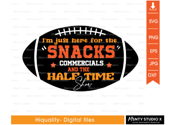 I'm Just Here for the Snacks SVG