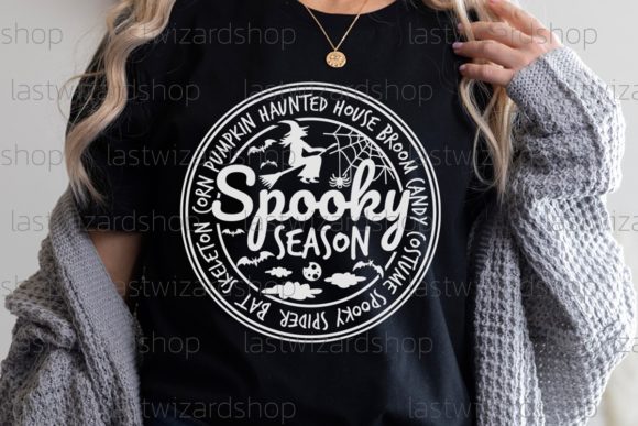 Spooky Season Svg, Autumn Svg: Brand Graphics for Local Crafts