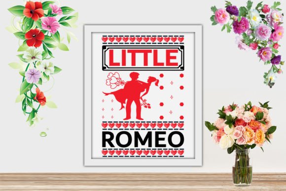 Valentine Svg - Little Romeo: Graphics for Crafts